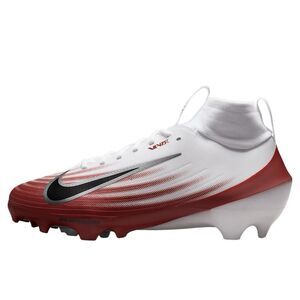 Nike Air Zoom Vapor Pro 1 White Crimson Football Cleats